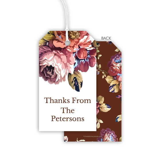 Floral Hanging Gift Tags